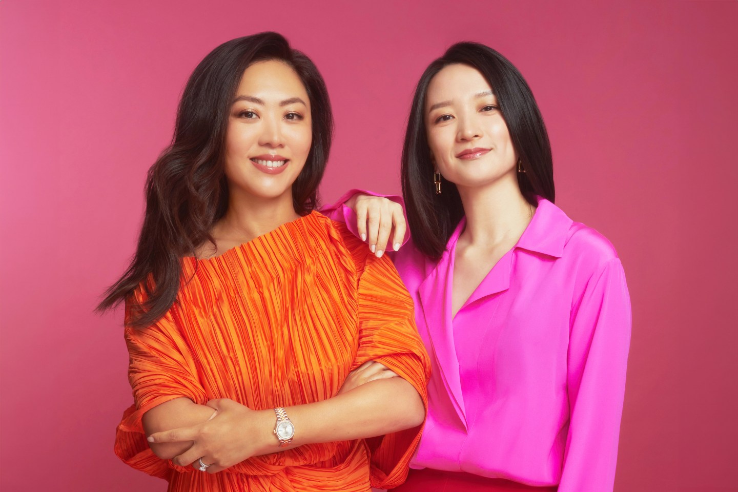 Sarah Lee and Christine Chang, cofounders of Glow Recipe.