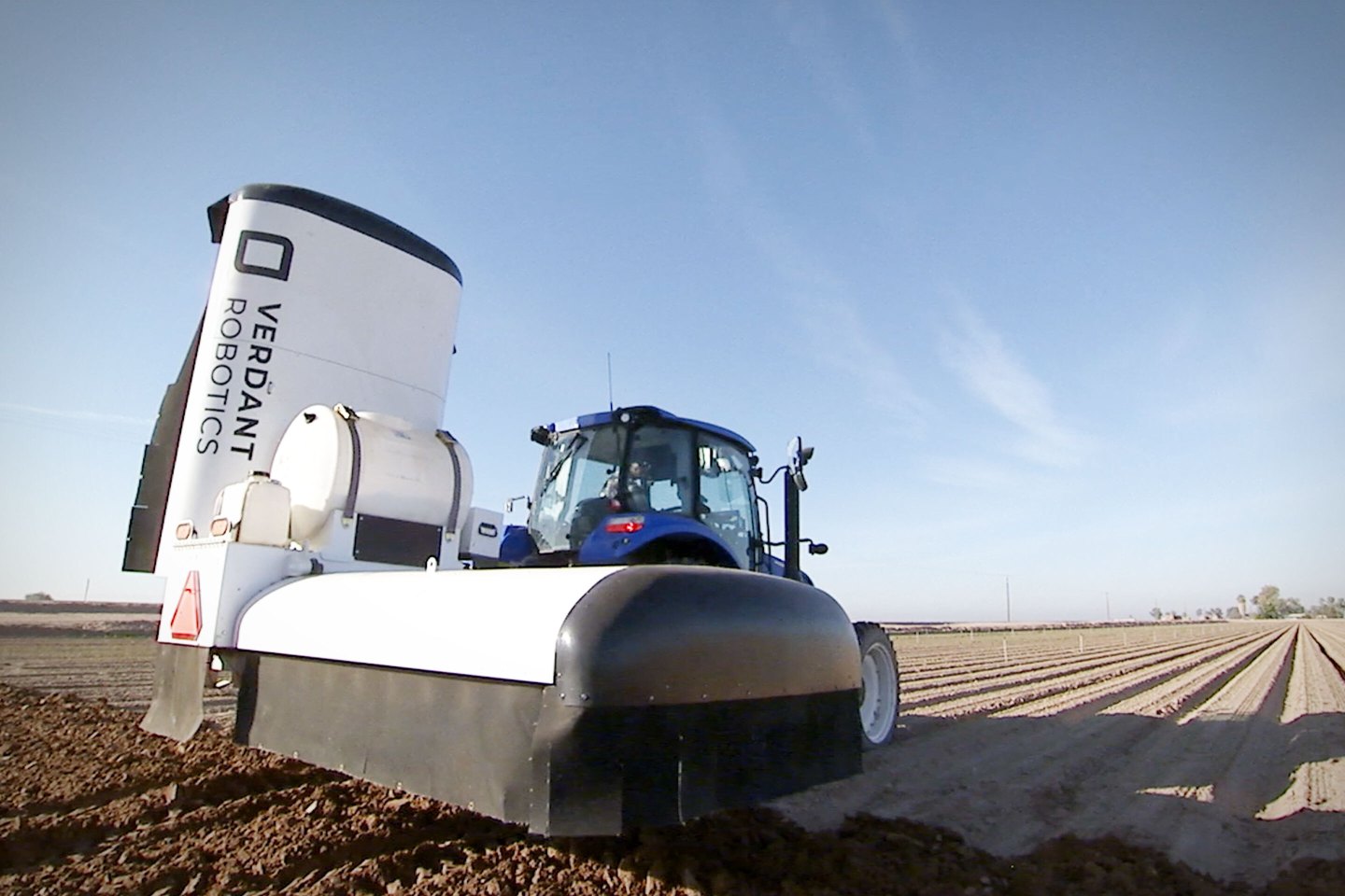photo of Verdant Robotics farming machinery