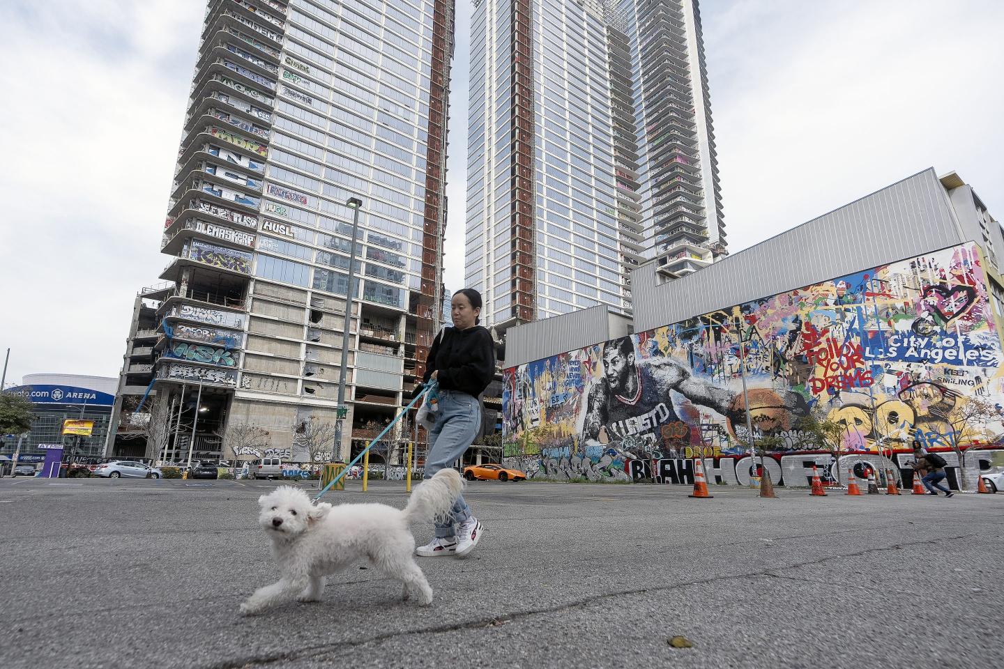 Graffiti towers