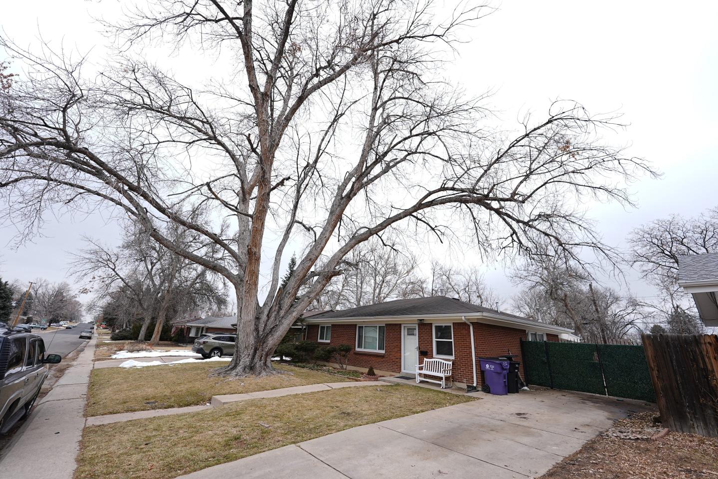 The home was rented by former funeral home owner Miles Harford