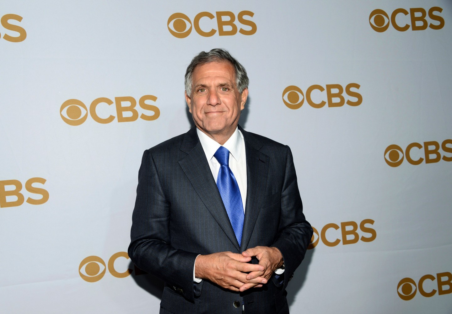 Leslie Moonves attends the CBS Network 2015 Programming Upfront at The Tent at Lincoln Center on May 13, 2015, in New York.