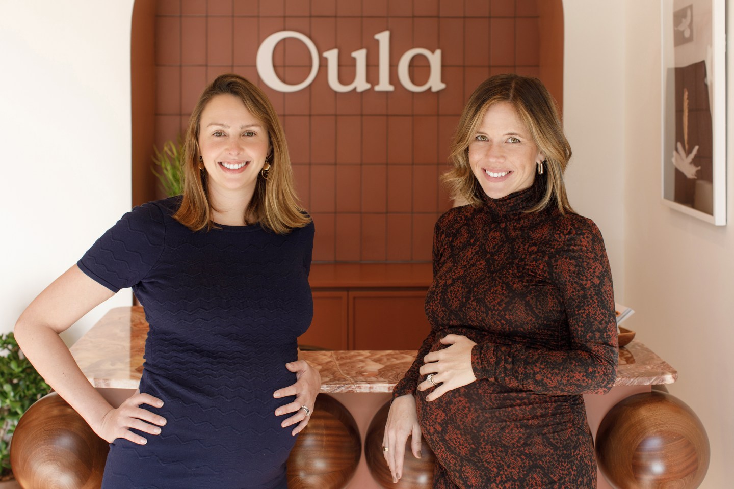 Founders of Oula, Adrianne Nickerson and Elaine Purcell.