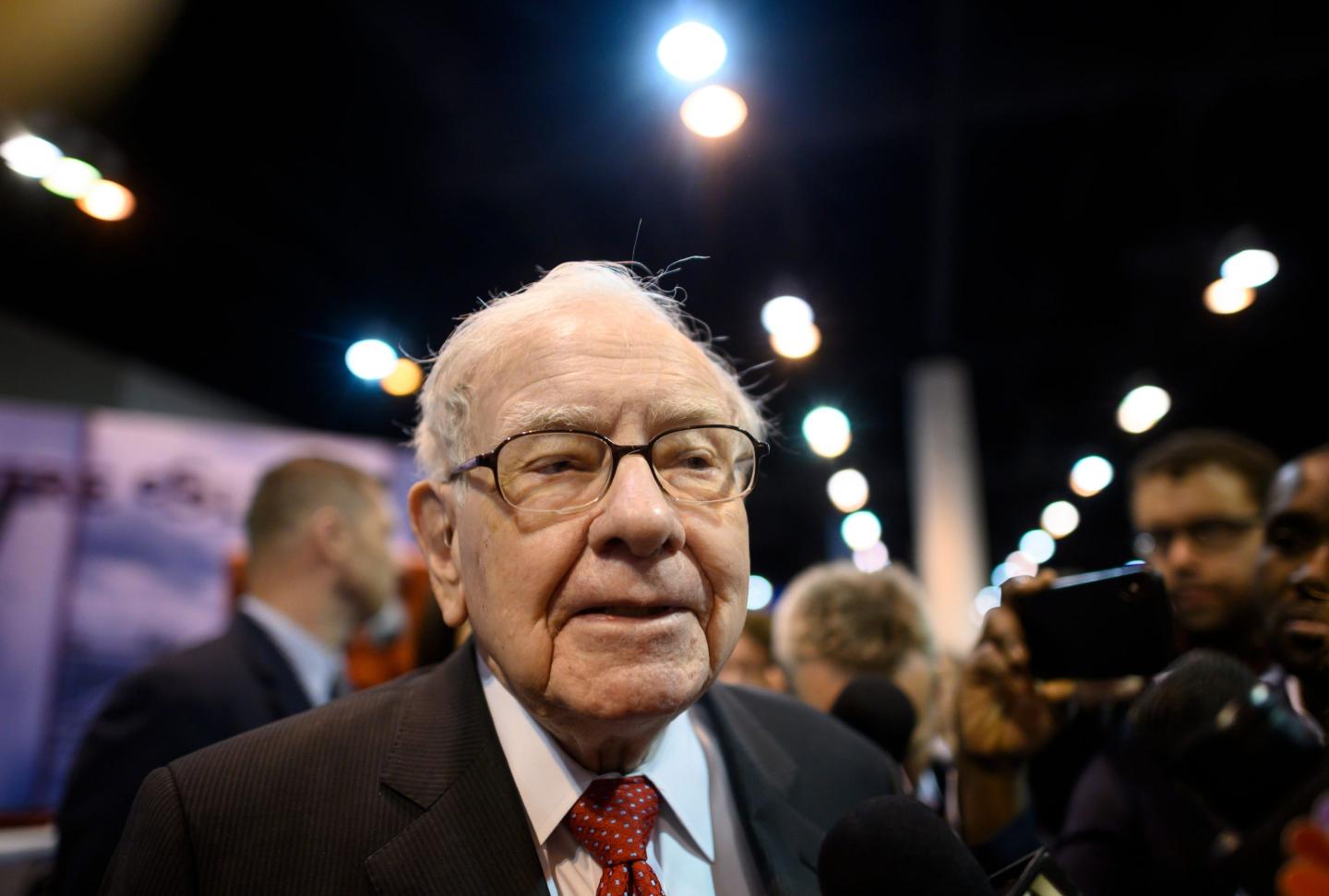 Warren Buffett, CEO of Berkshire Hathaway.