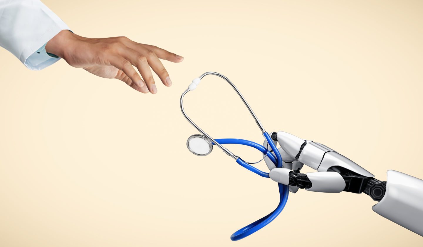 AI assistants can help physicians focus on patients by relieving them of administrative tasks.