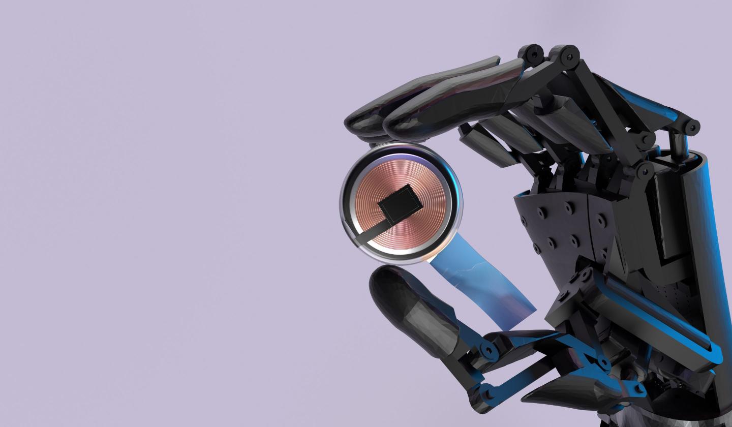 Neuralink's N1 brain-computer interface, a microchip implanted directly into the human skull.
