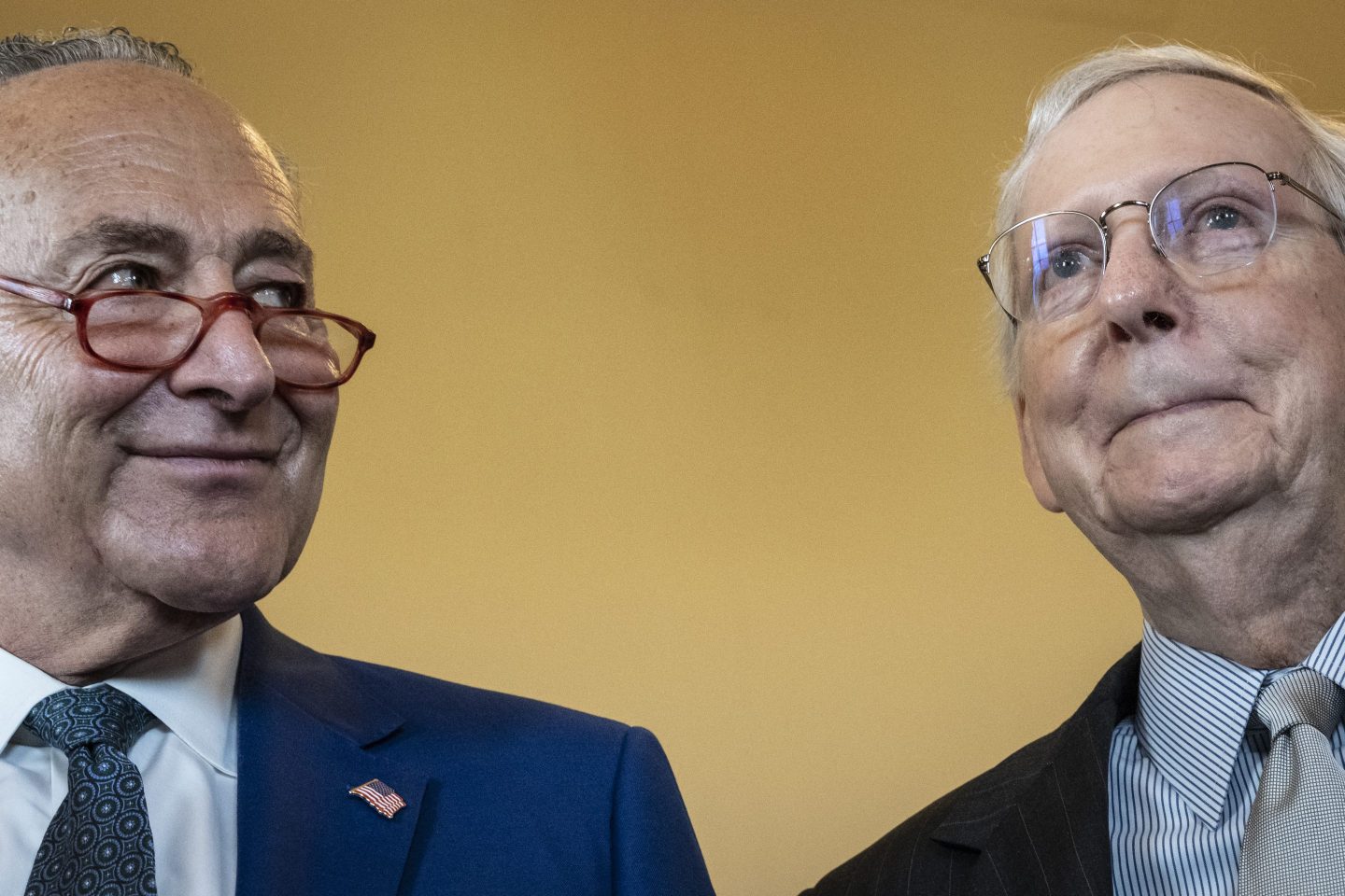 Senate Majority Leader Chuck Schumer (D-N.Y.) and Senate Minority Leader Mitch McConnell (R-Ky.) will have to work on passing two bills Piper Sandler chief economist Nancy Lazar considers crucial for the U.S. economy.