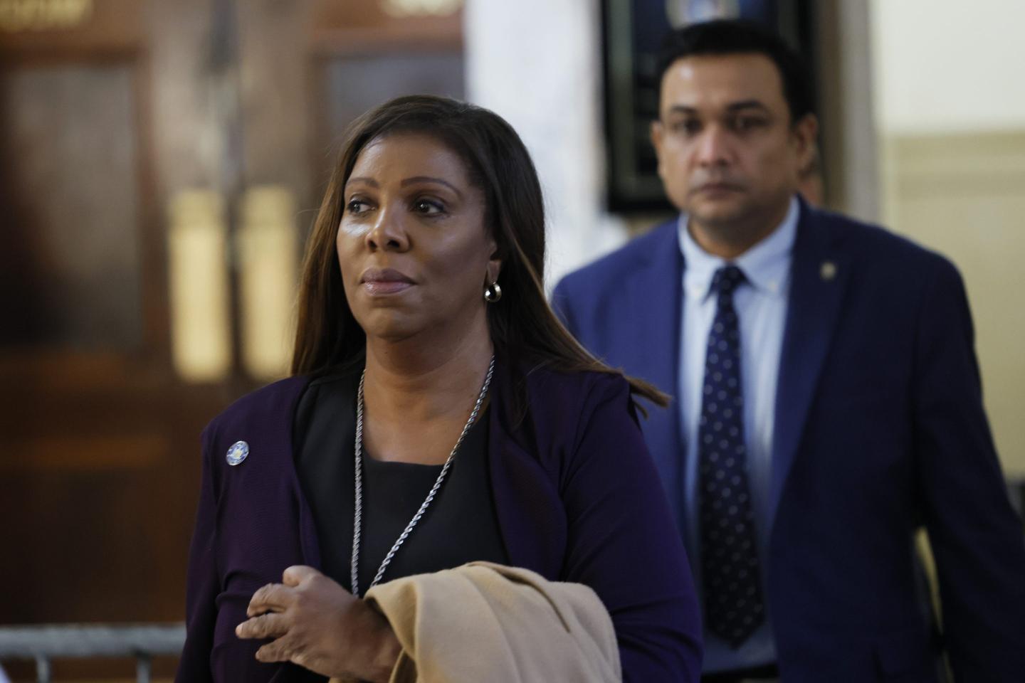 New York Attorney General Letitia James.