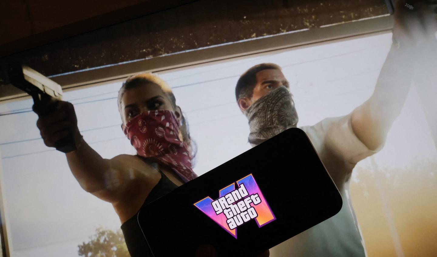 illustration of Grand Theft Auto VI game