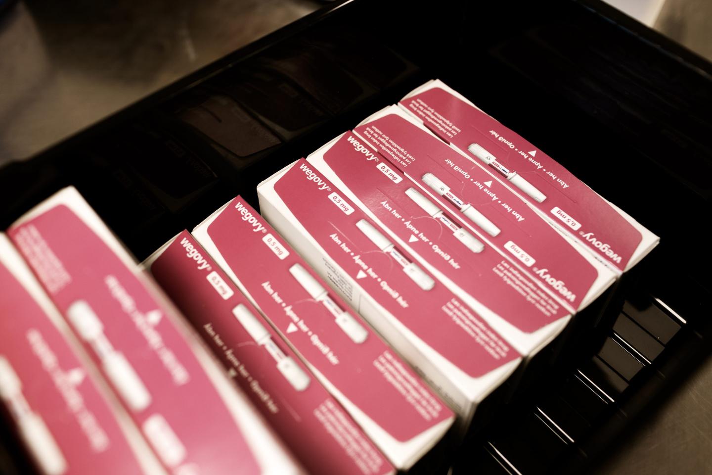 BOXES OF WEGOVY DRUGS