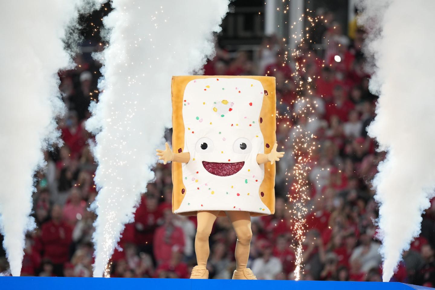 Person dressed in Pop-Tart costume