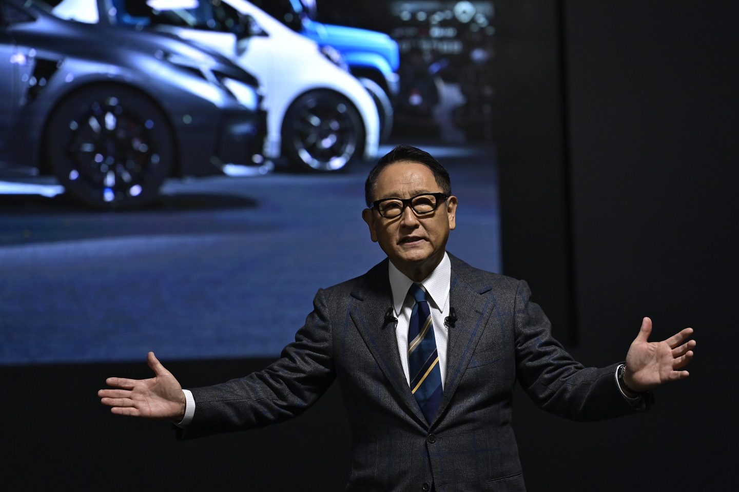Akio Toyoda, chairman of Toyota Motor, is letting younger leaders oversee the carmaker's push into electric vehicles.