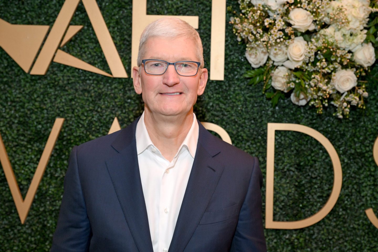 Tim Cook attends the AFI Awards at Four Seasons Hotel Los Angeles at Beverly Hills on January 12, 2024 in Los Angeles, California.