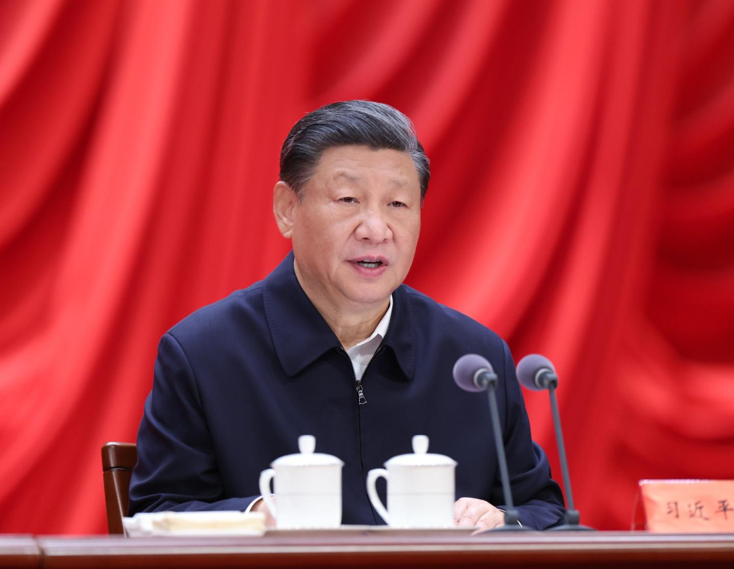 A photo of China's Xi Jinping.
