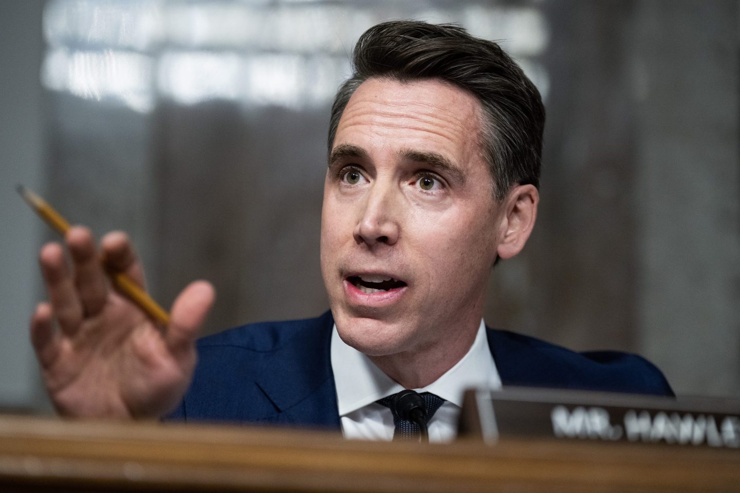 Missouri Senator Josh Hawley.