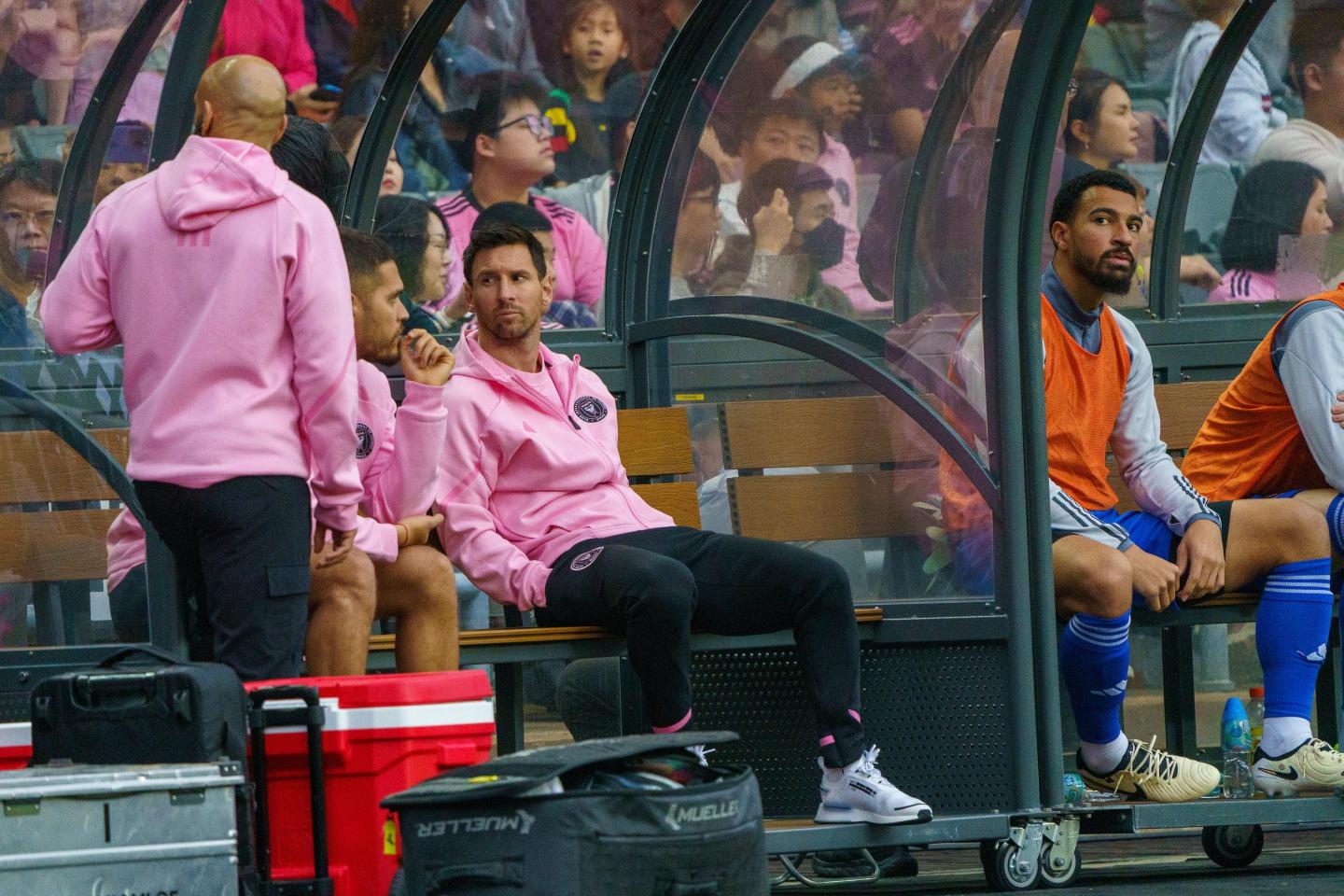Soccer superstar Lionel Messi sat out an exhibition game in Hong Kong, and it cost the organizers $1.9 million in government money