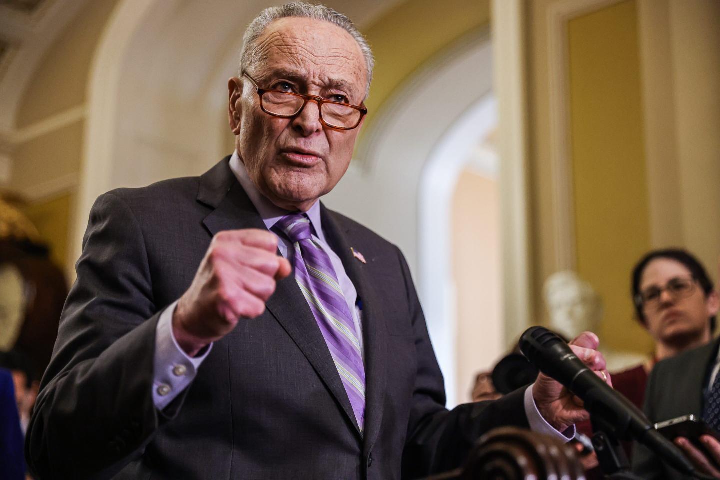 Senate Majority Leader Chuck Schumer