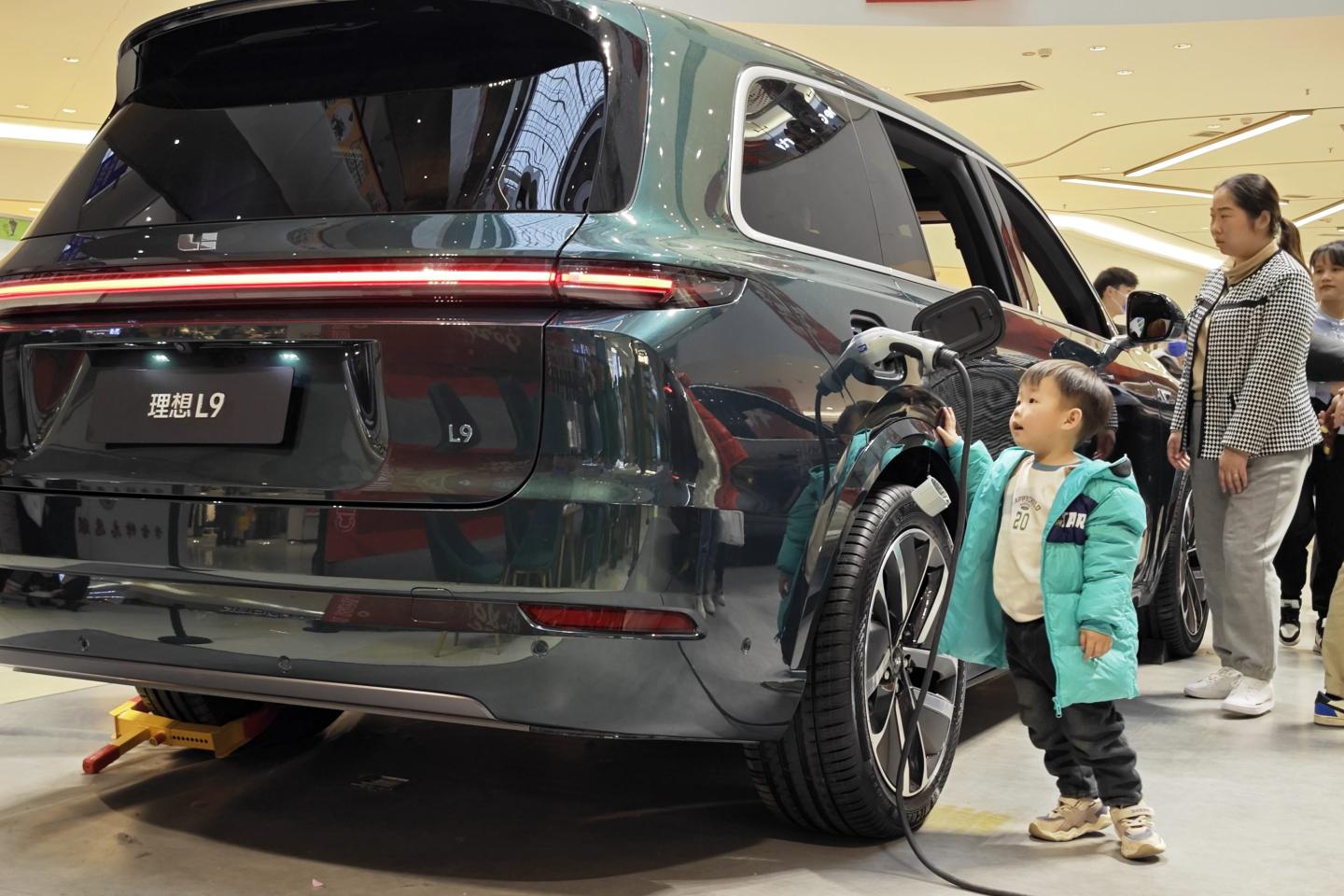 Li Auto wins race to become the first of China’s major EV startups to turn a profit, sending shares up by over 25%