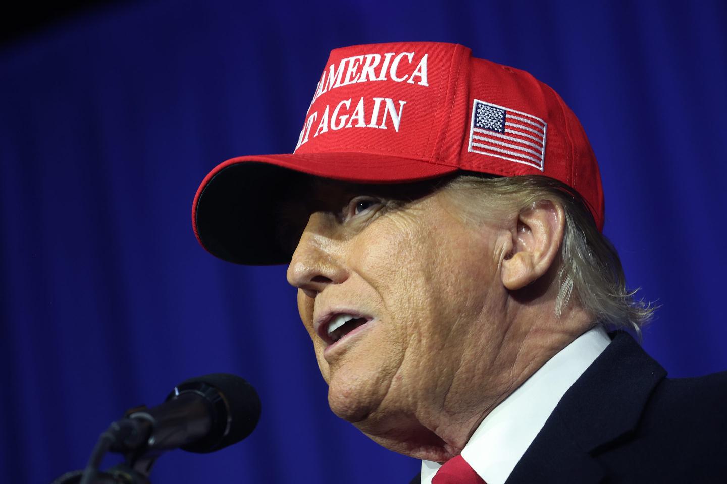 Republican presidential candidate former President Donald Trump