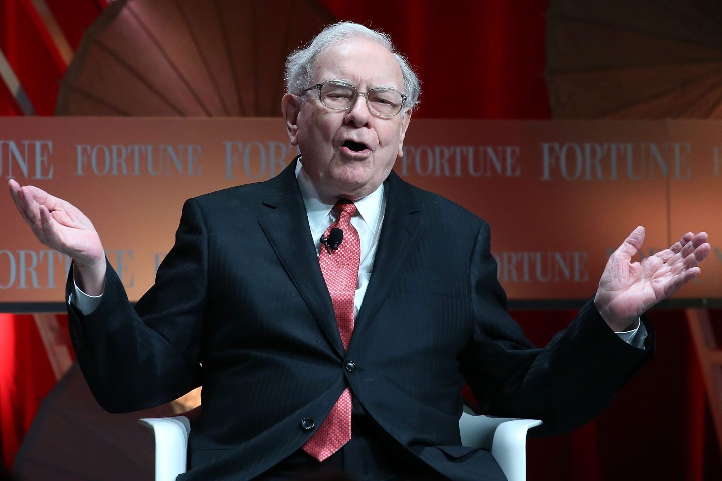 Warren Buffett, chairman and CEO of Berkshire Hathaway, at the Fortune Most Powerful Women Summit, Oct. 13, 2015, in Washington, D.C.