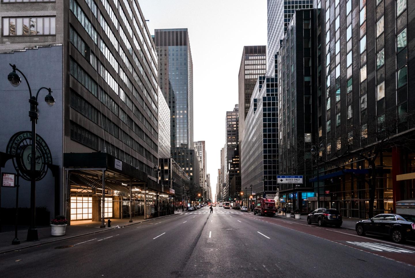 Commercial real estate in New York.
