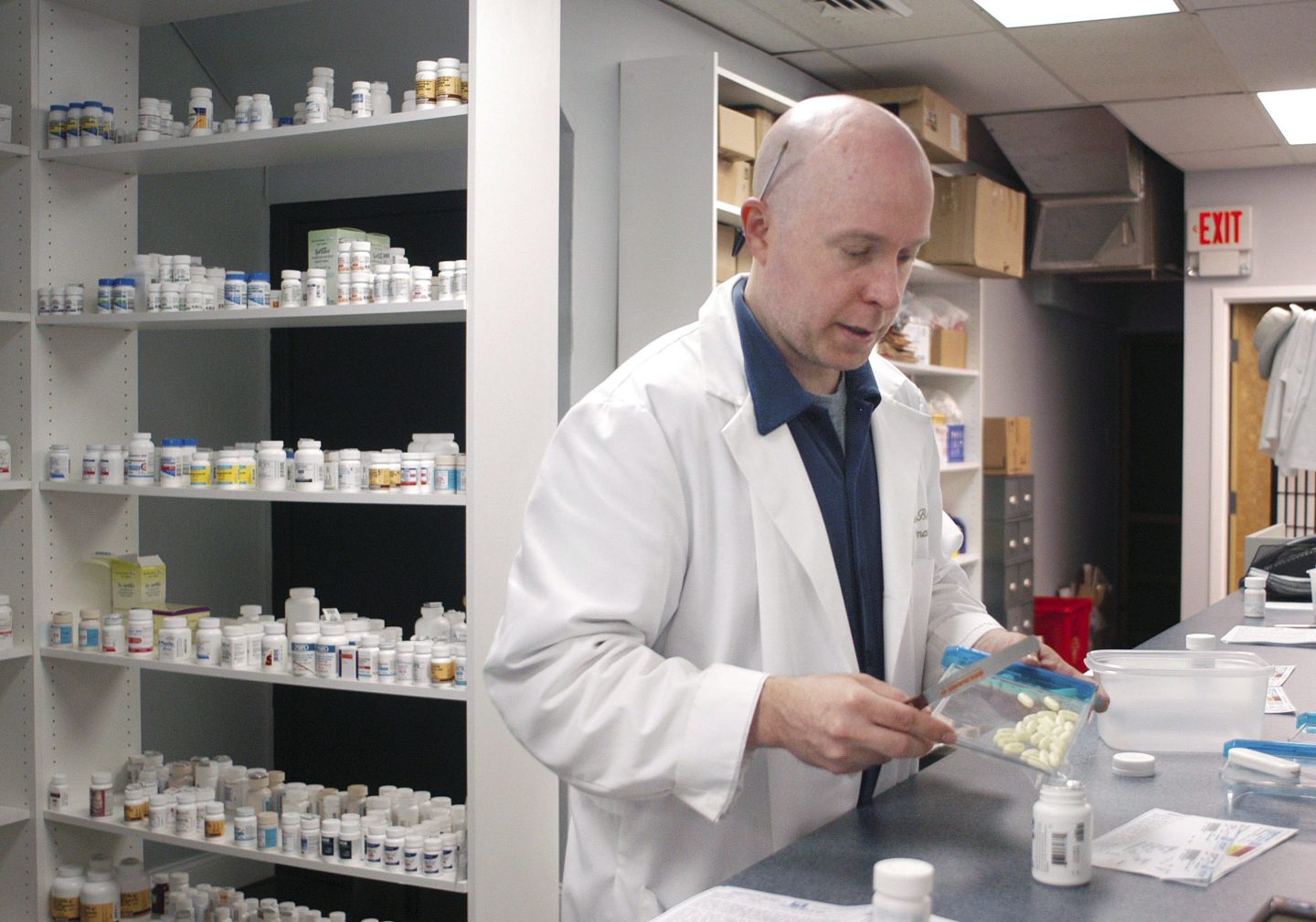 Getting a prescription filled could take a bit longer today.