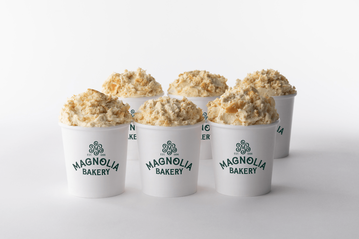 Magnolia Bakery's classic whipped banana pudding. 