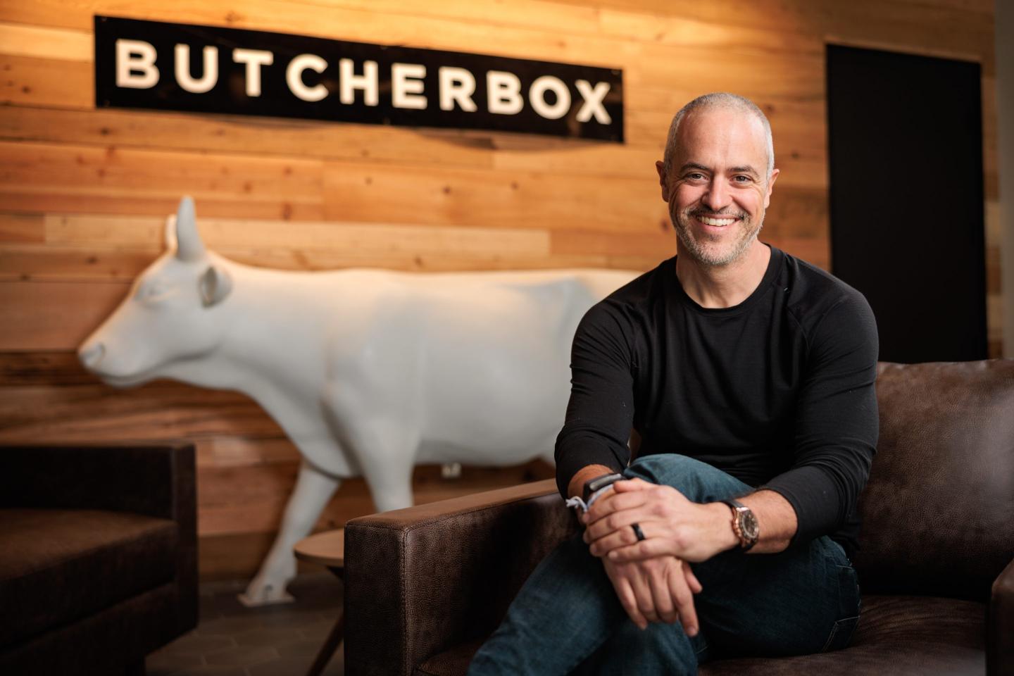 portrait at the Butcherbox offices in Watertown.