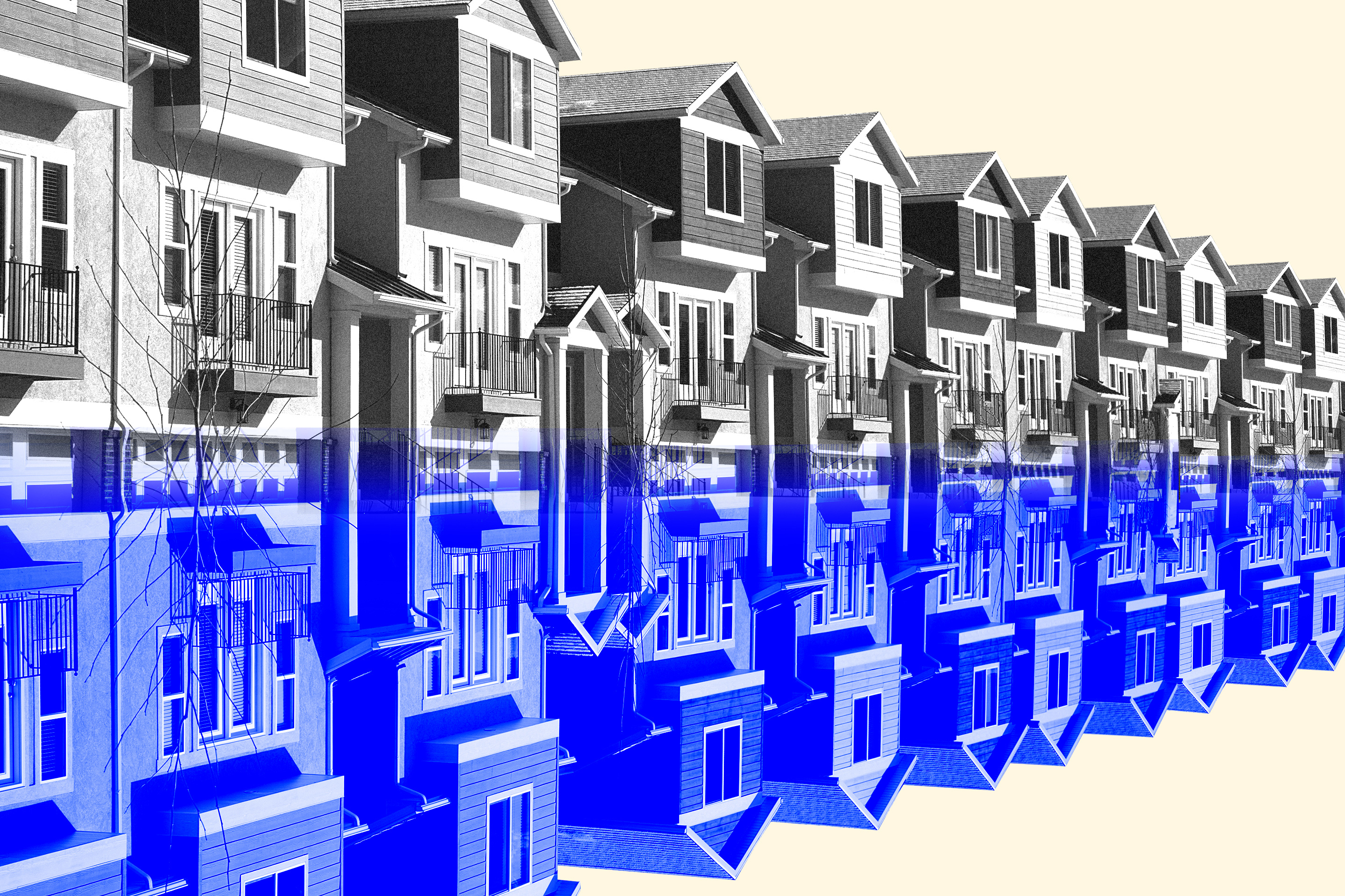 Row of homes