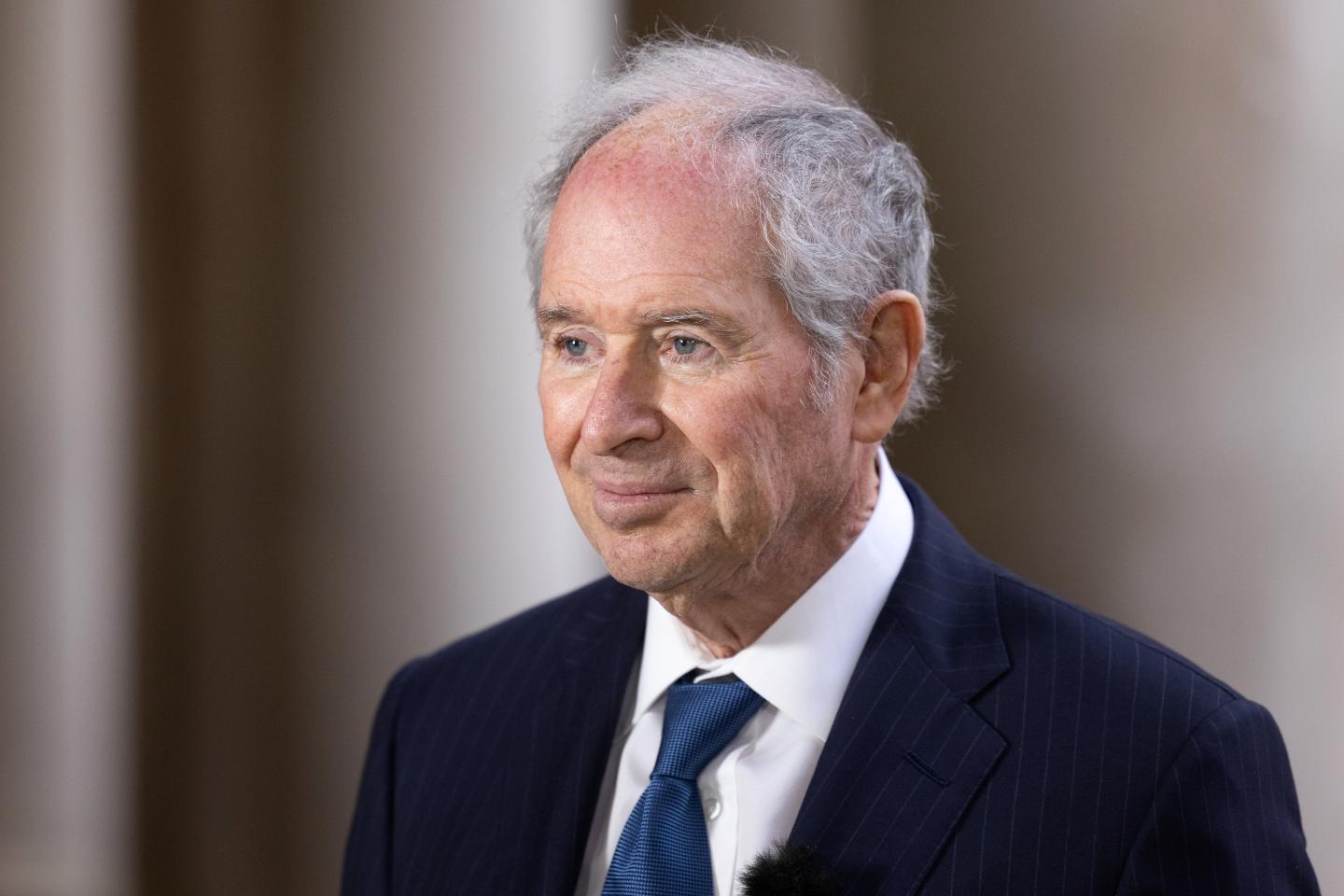Blackstone CEO Stephen Schwarzman sees peril in “not bright” criminals getting their hands on AI
