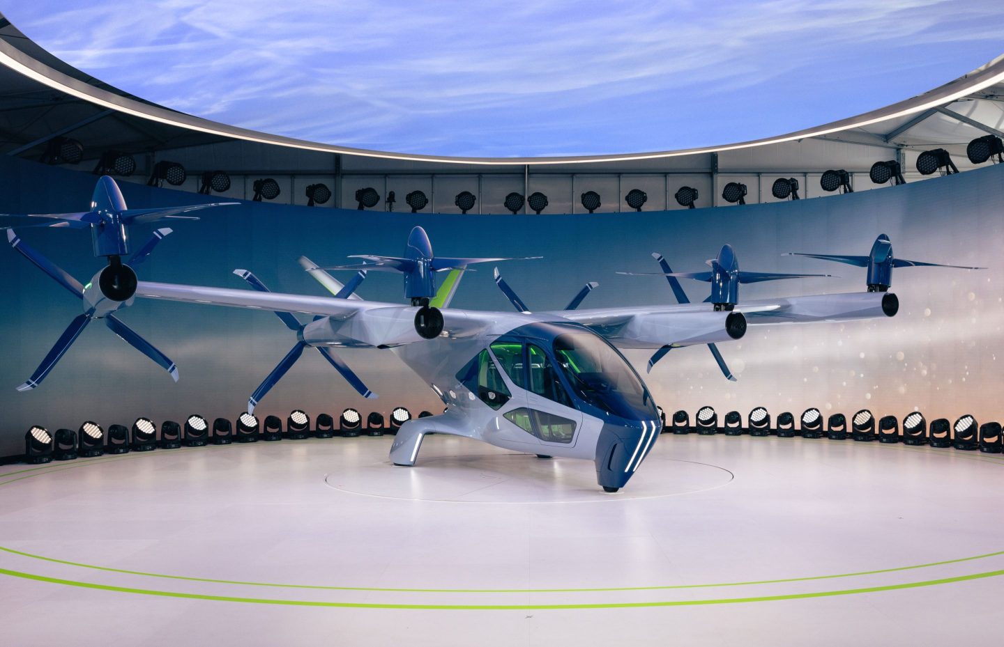 Supernal’s concept for an air taxi, the S-A2, was unveiled at CES 2024 in Las Vegas this year.
