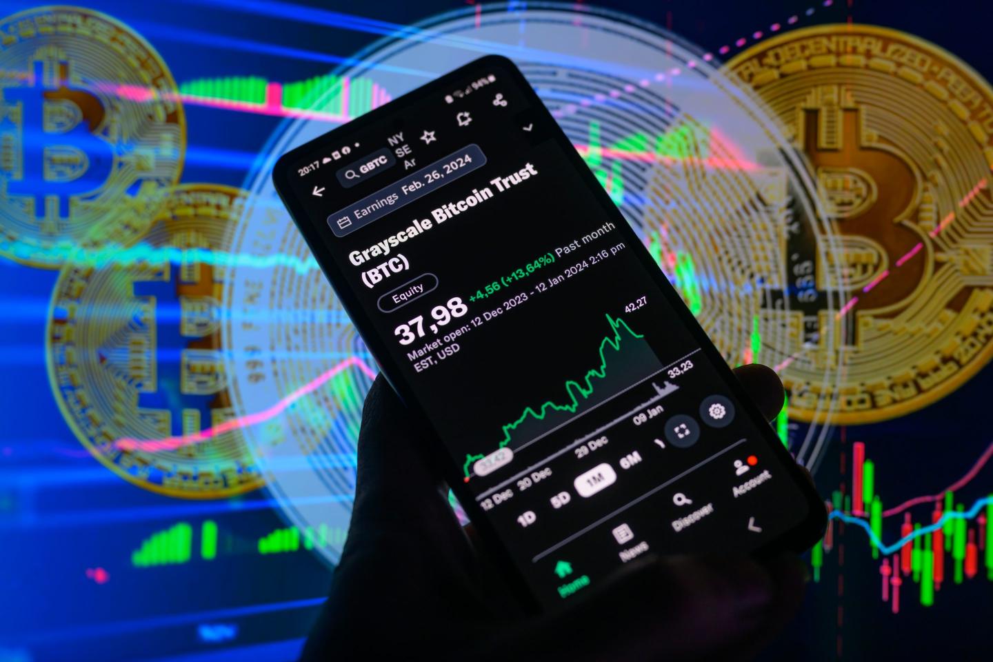 In the Bitcoin ETF marketing wars, Grayscale has an unusual advantage—its ticker