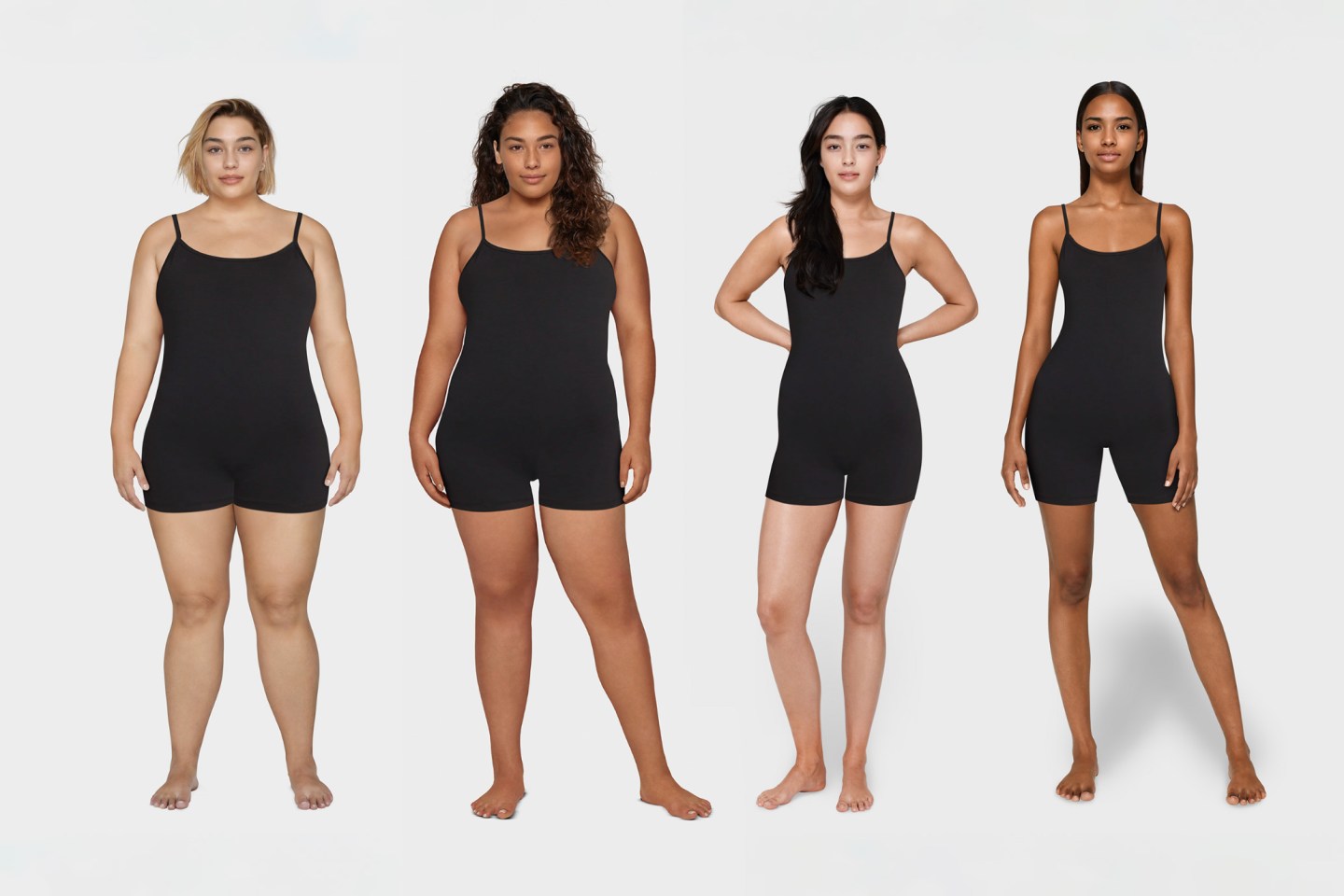 Ai models on a white background.