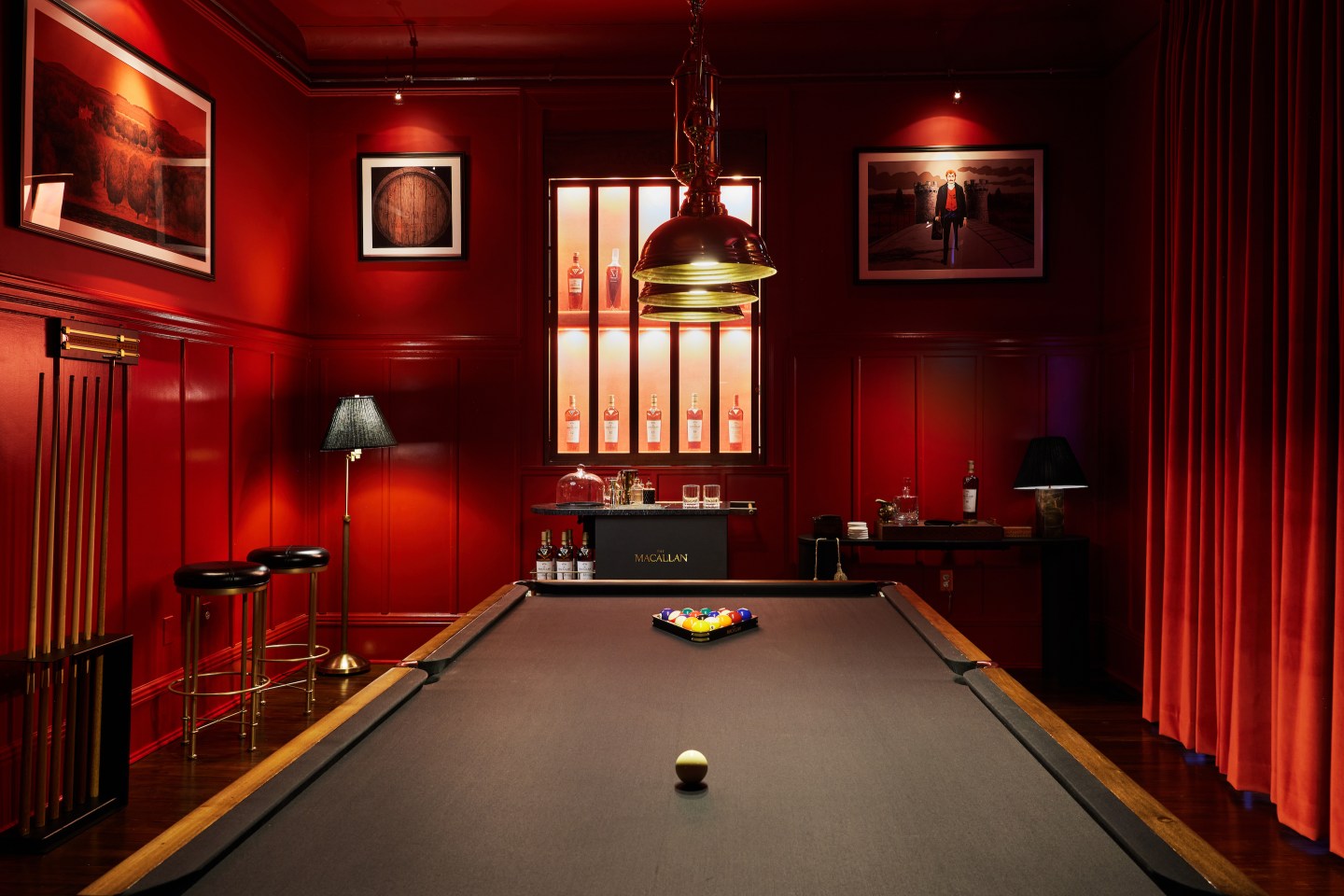 Inside the Reserve Room at The Vanderbilt, Auberge Resorts Collection, in Newport, R.I.