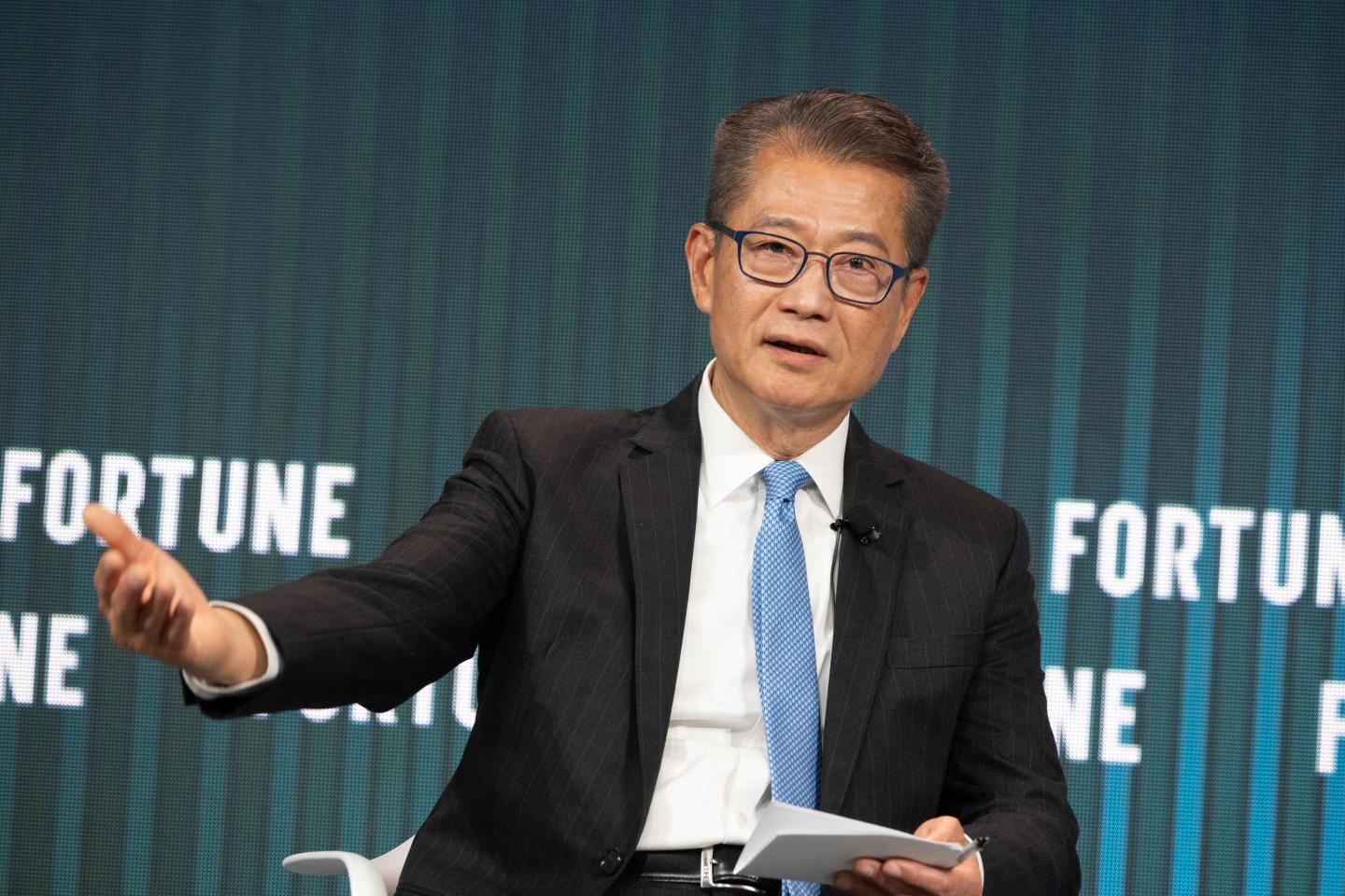Worsening tensions between China and the U.S. will make Hong Kong and its ‘unique status’ even more important, says the city’s top financial official