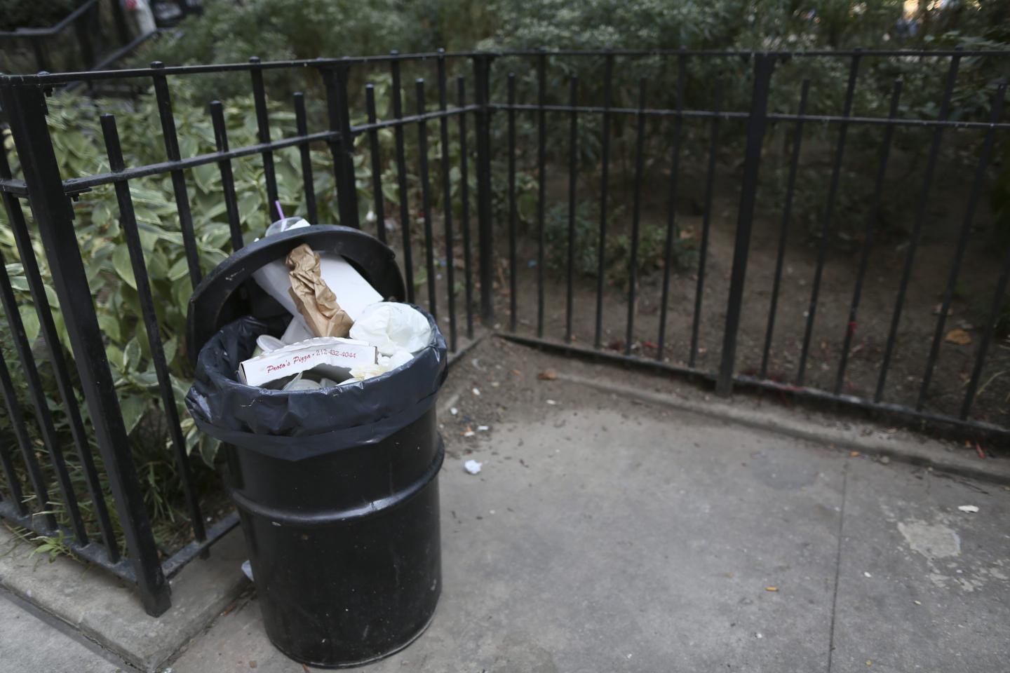 NYC trash