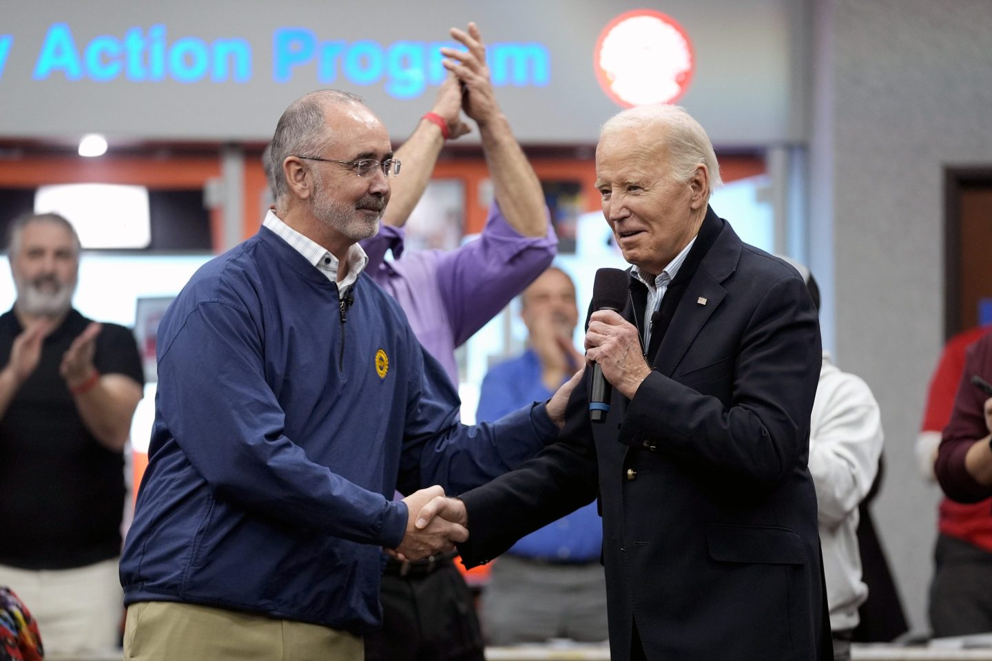 Shawn Fain, Joe Biden
