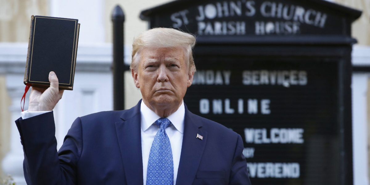 Cash-crunched Trump is selling patriotic Bibles online for $59.99 each - Vimarsana News