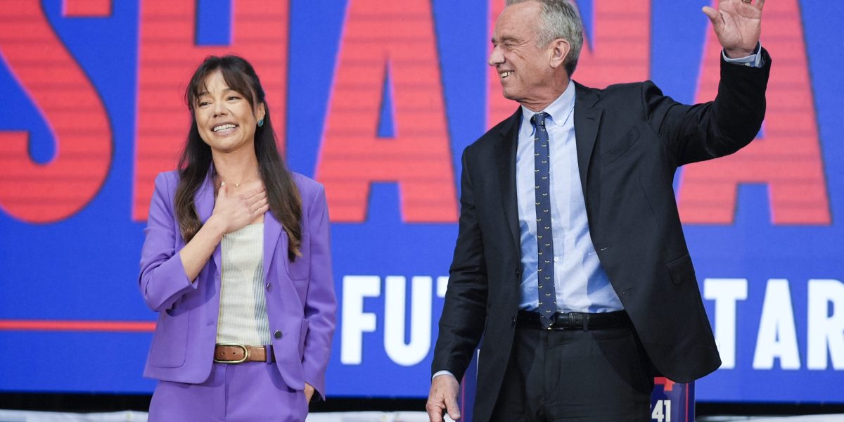 Robert F. Kennedy Jr. picks Nicole Shanahan, Silicon Valley philanthropist and ex-wife of Sergey Brin, as running mate for independent White House bid