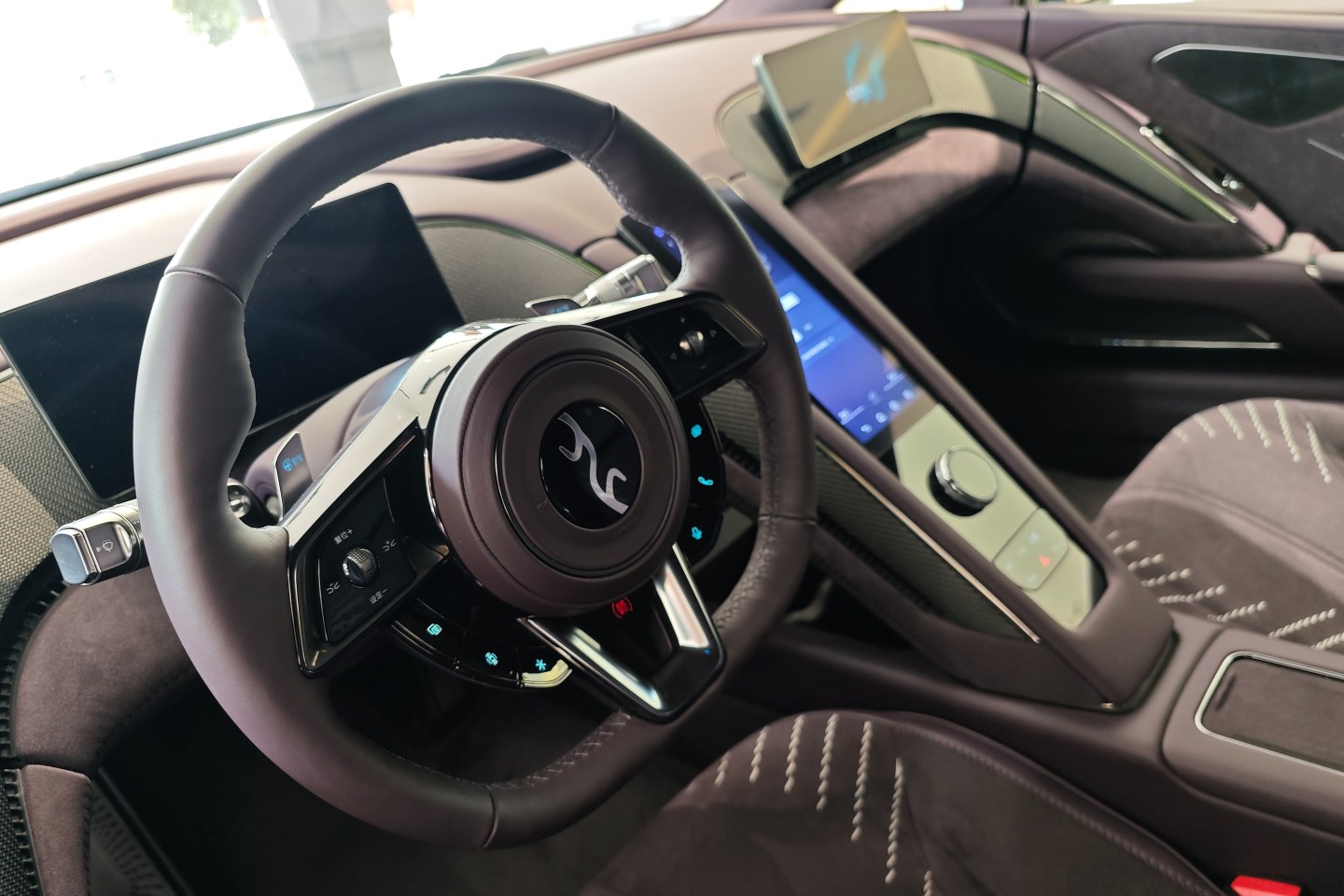 Interior of YANGWANG U9 supercar