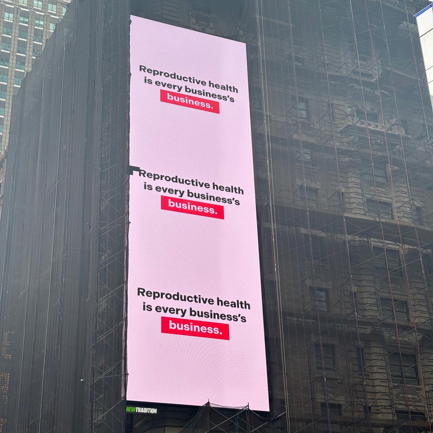 A pro-abortion rights ad signed by Yelp and Match Group was rejected by every major billboard in Times Square