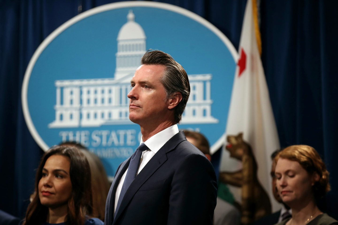 California Governor Gavin Newsom
