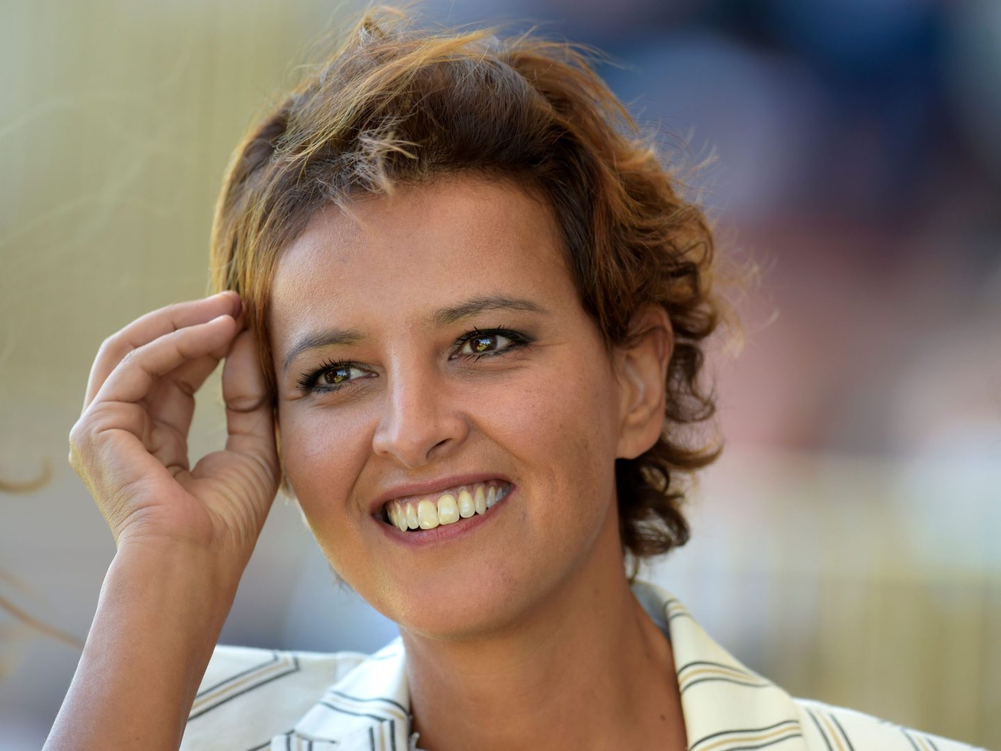Najat Vallaud-Belkacem has been the target of online disinformation campaigns in the past.