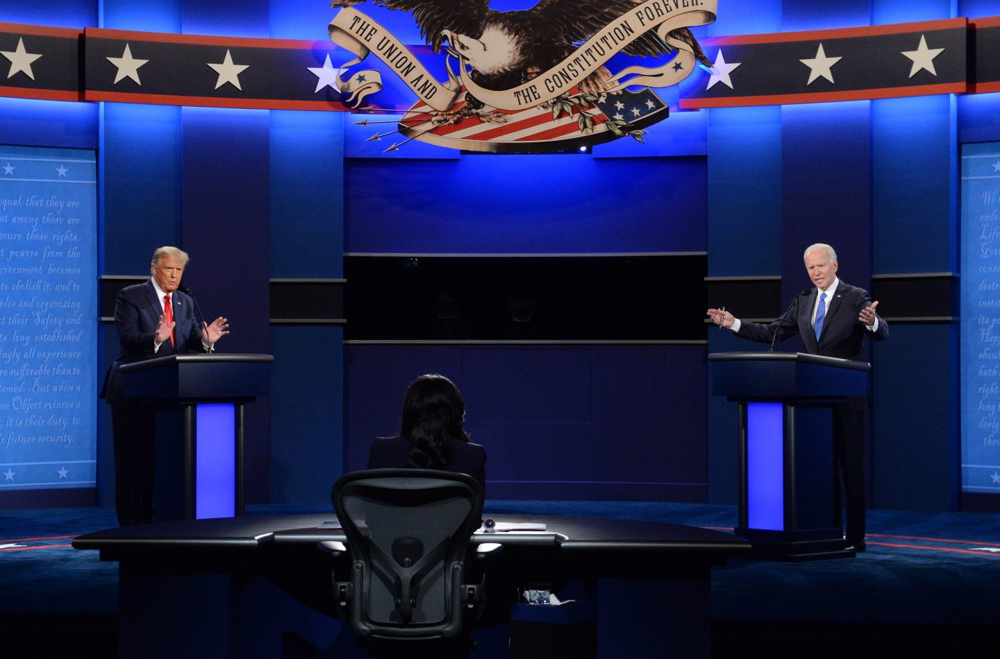 Trump and Biden debate