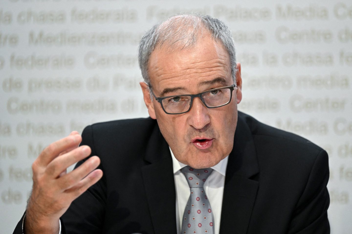 Guy Parmelin, Switzerland's economy minister, is big on India.