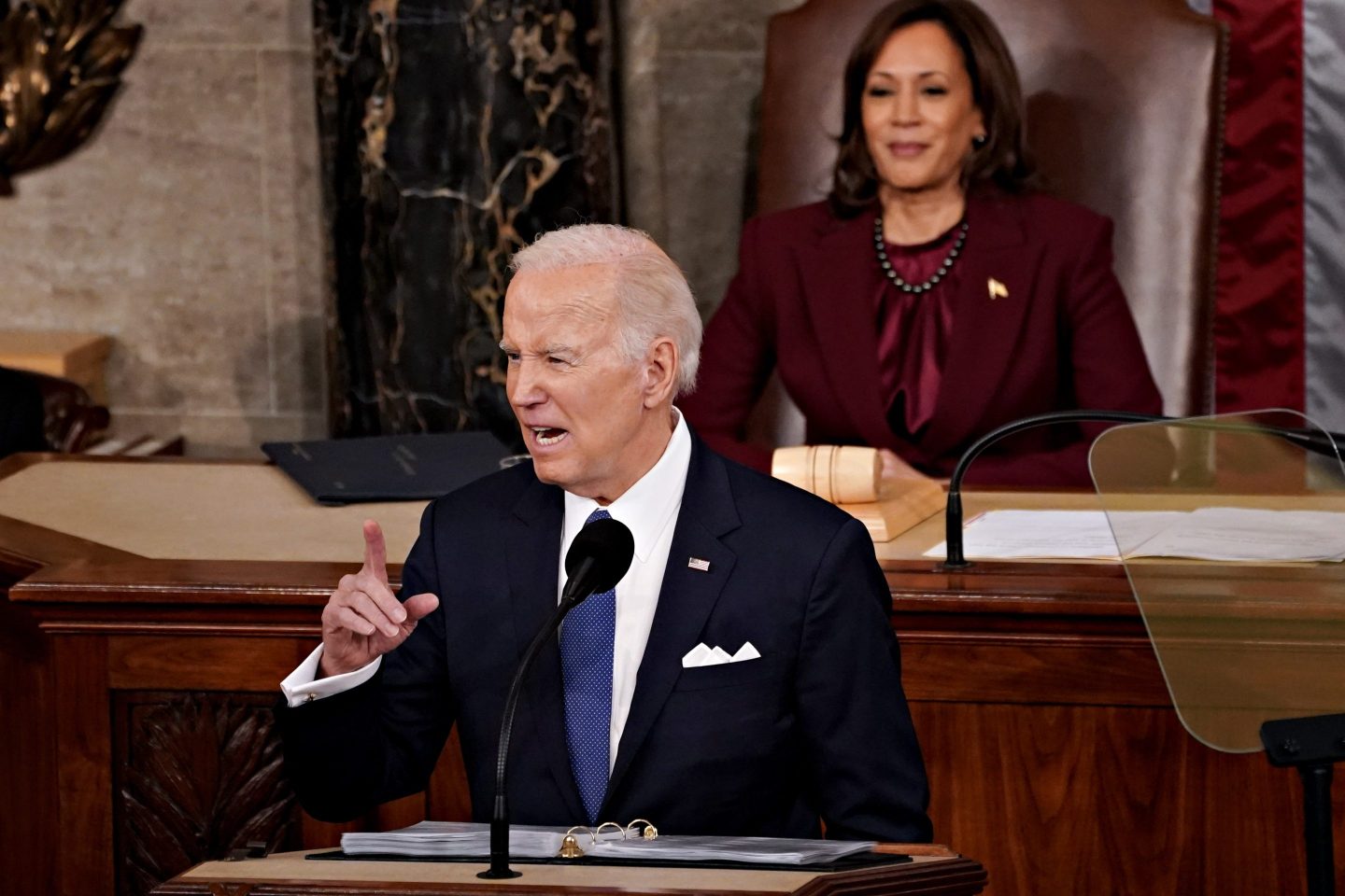President Joe Biden will give a State of the Union address Thursday.