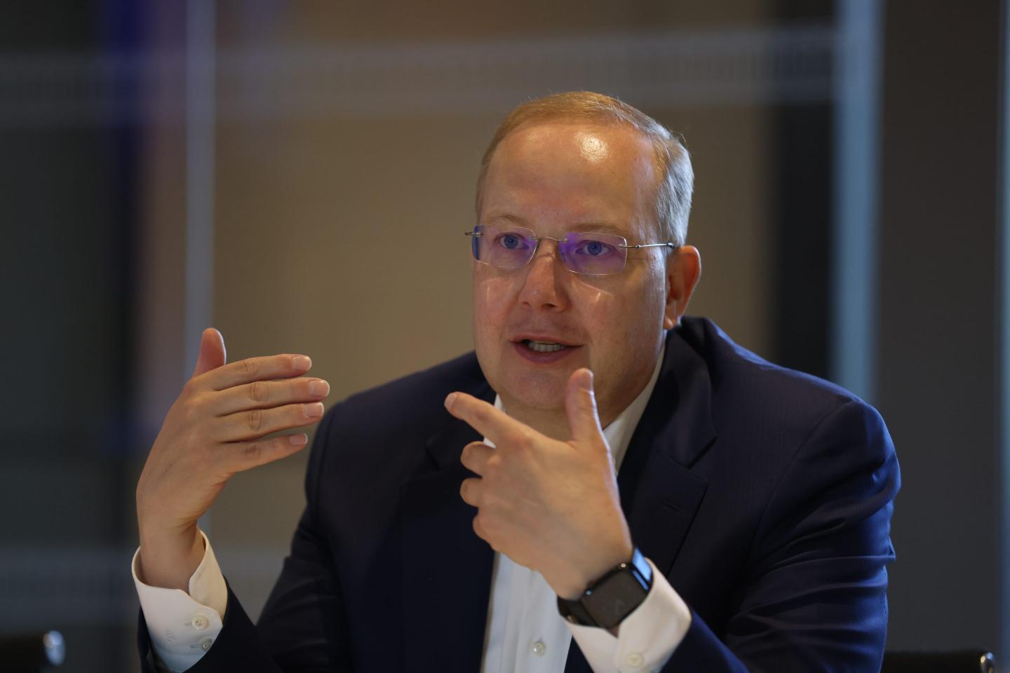 Remco Steenbergen, chief financial officer of Deutsche Lufthansa AG