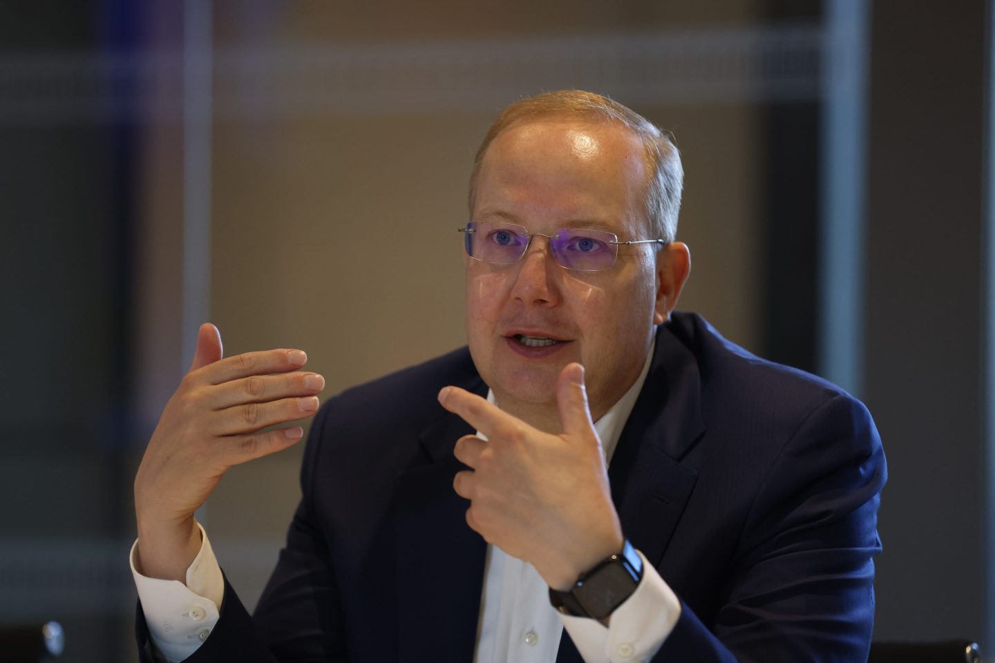 Remco Steenbergen, chief financial officer of Deutsche Lufthansa AG