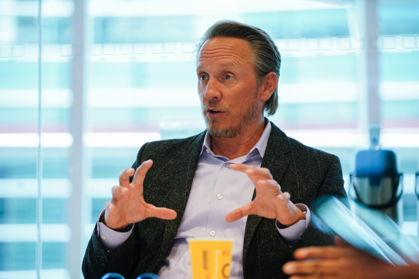 Mark Smucker, chief executive officer of the J.M. Smucker Co.