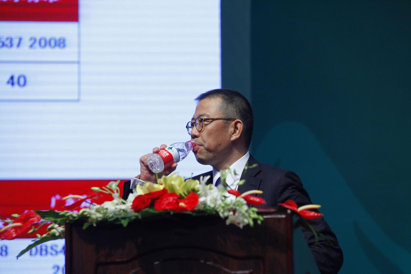 China’s richest person has a new headache: Nationalist Chinese social media users are claiming his bottled water brand, Nongfu Spring, is pro-Japan