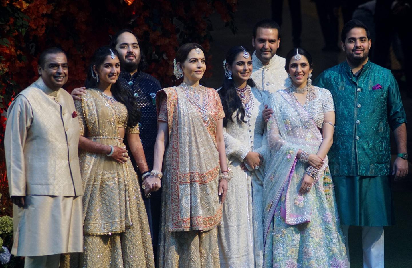 Anant Ambani and Radhika Merchant's engagement ceremony